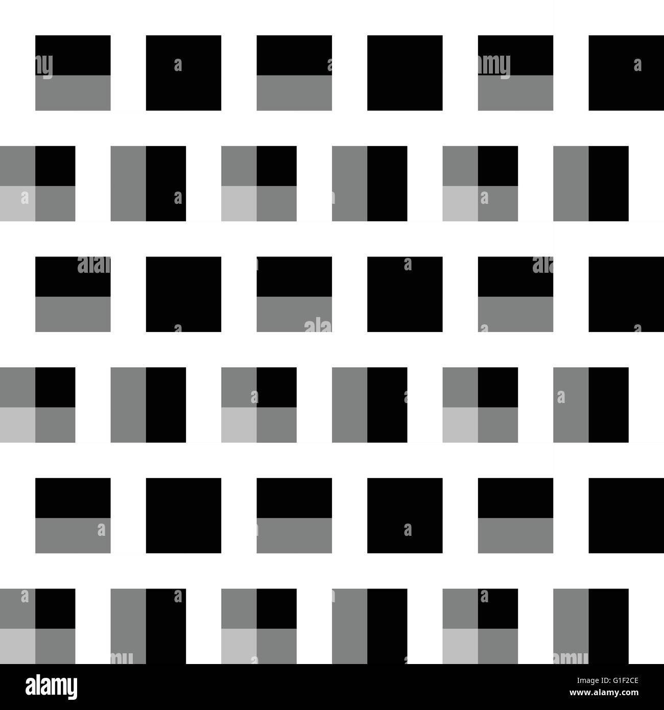 Repeatable pattern with squares. Geometric cellular grid, mesh pattern ...