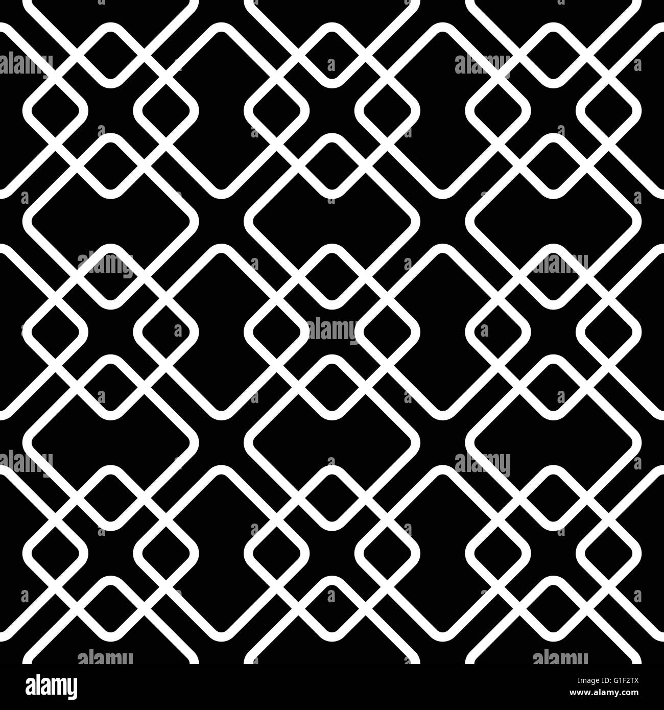Geometric grid, mesh pattern with intersecting lines - Abstract grille ...