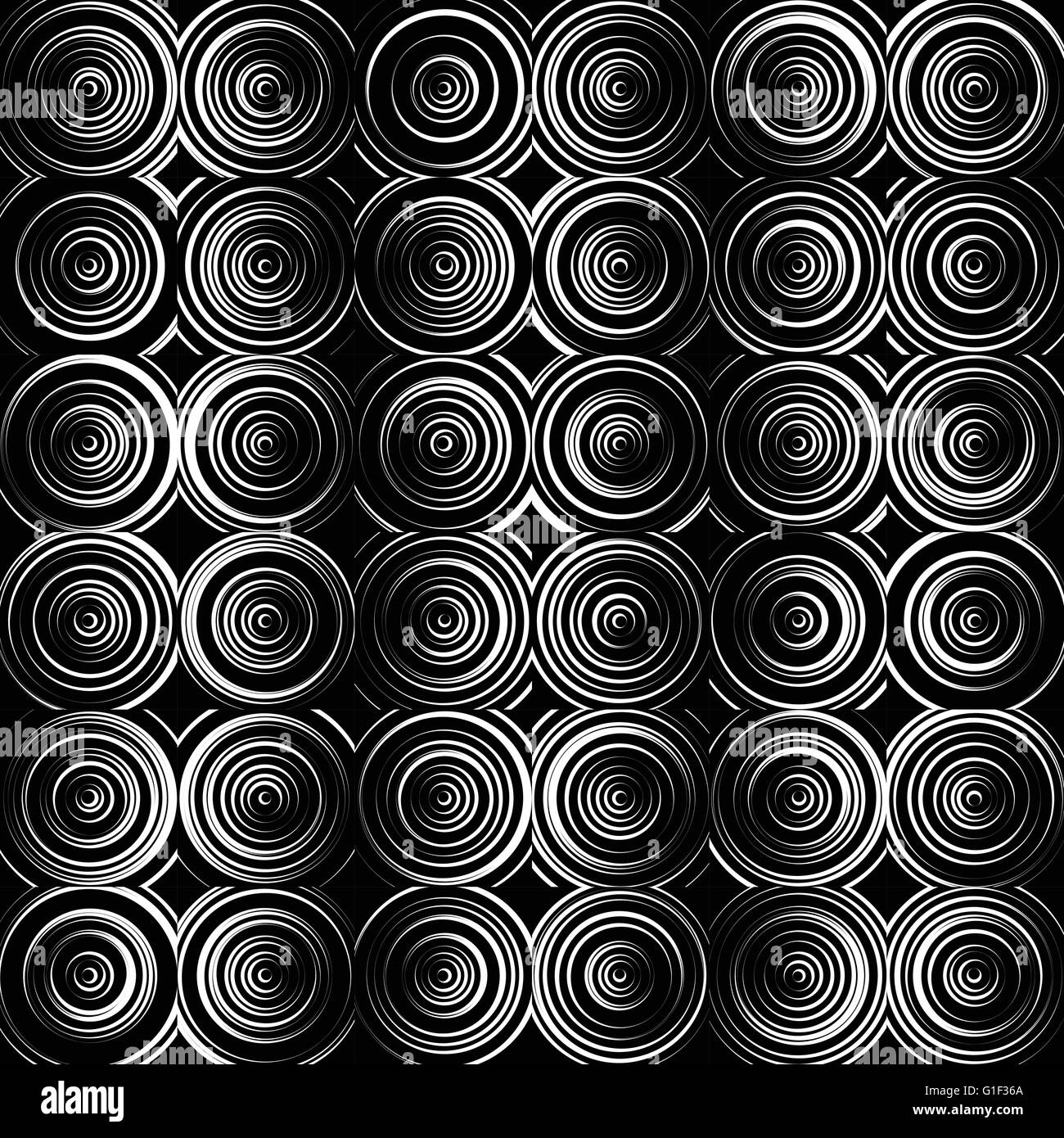 Radiating circles Black and White Stock Photos & Images - Alamy