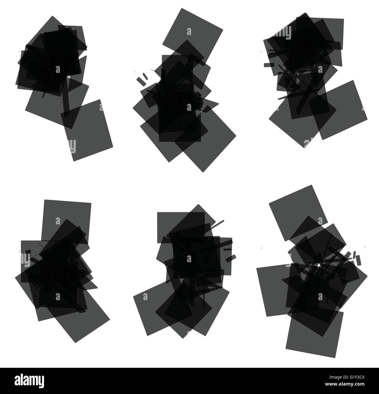 Simple outline concentric rectangle shape Stock Vector Images - Alamy