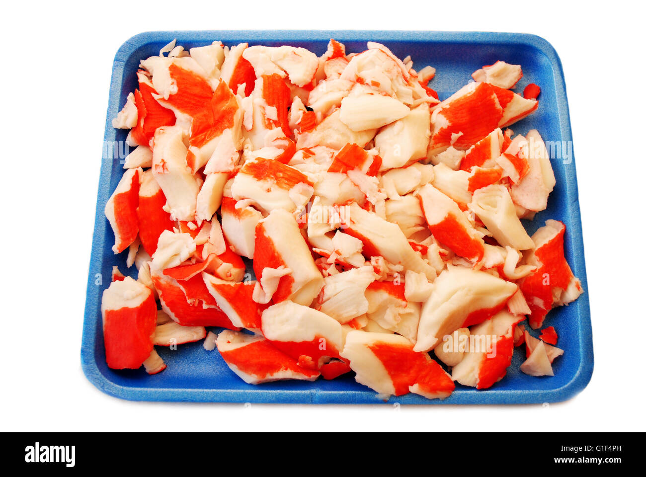 Imitation Crab Meat Stock Photo Alamy