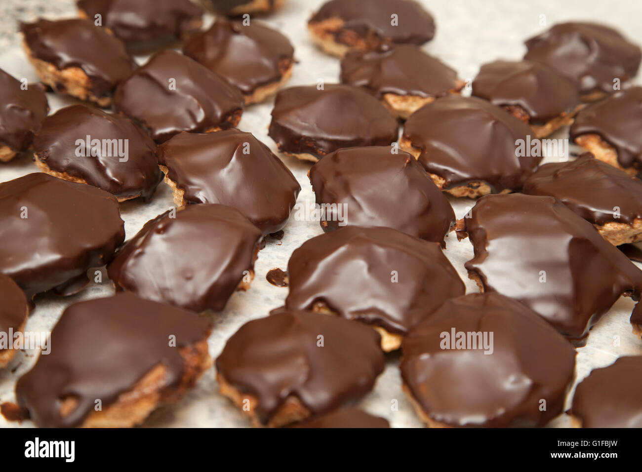 CHOCOLATE PASTRY Stock Photo