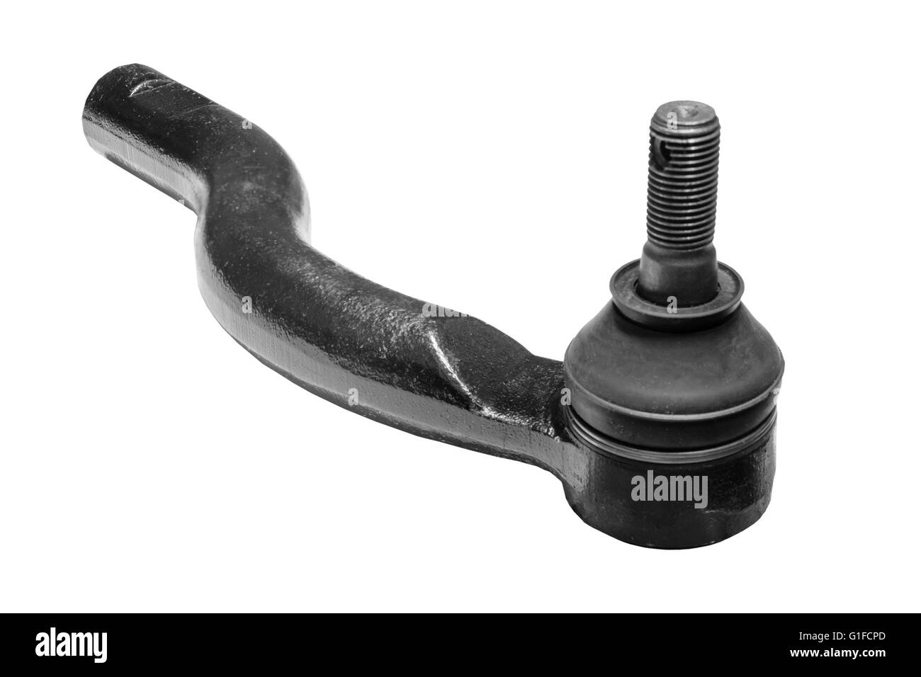 Rod end car suspension on a white background Stock Photo Alamy