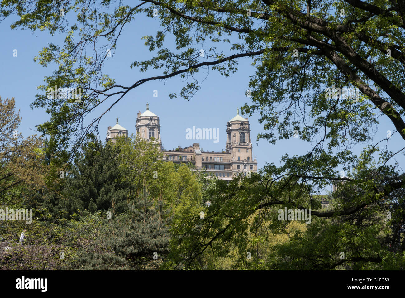 Beresford Apartments Building from Central Park, NYC Stock Photo Alamy
