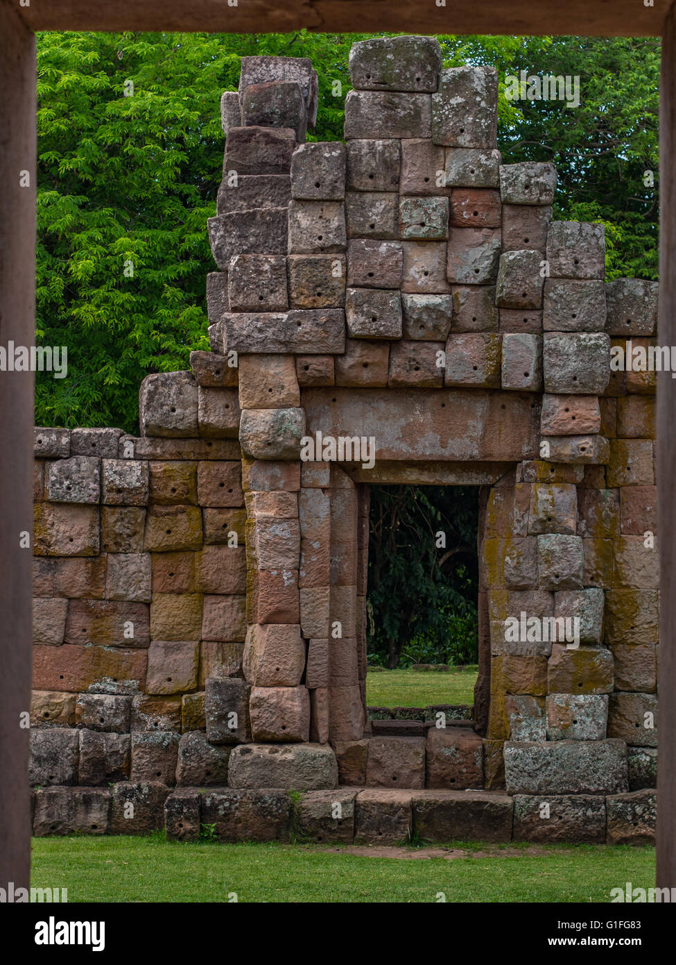Phanom Rung Temple in  Buriram,Thailand, Stock Photo