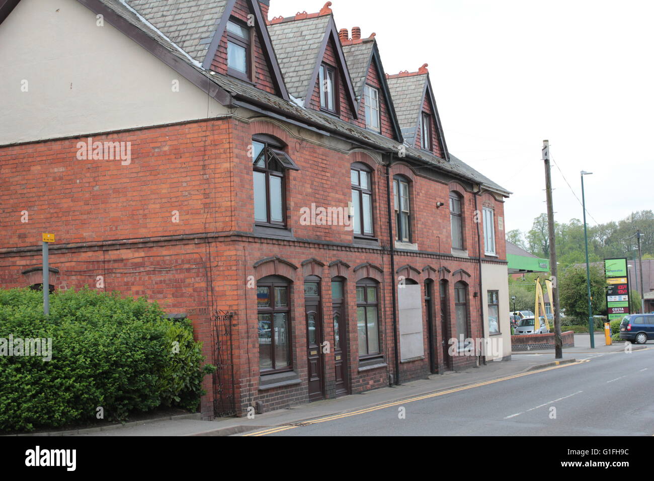 Victorian era gothic revival architecture hires stock photography and