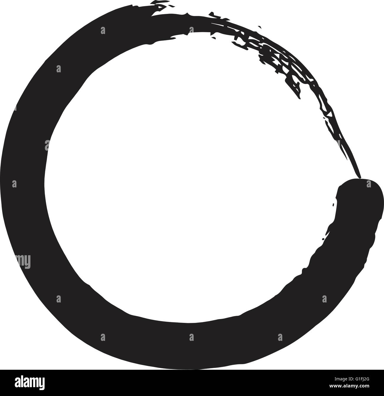 circle shape vector black grunge background Stock Vector Image & Art ...