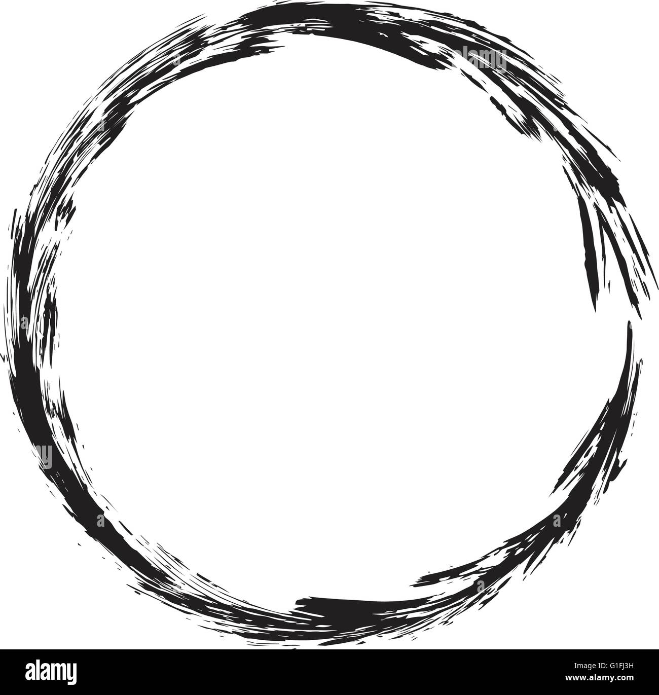 circle shape vector black grunge background Stock Vector Image & Art ...