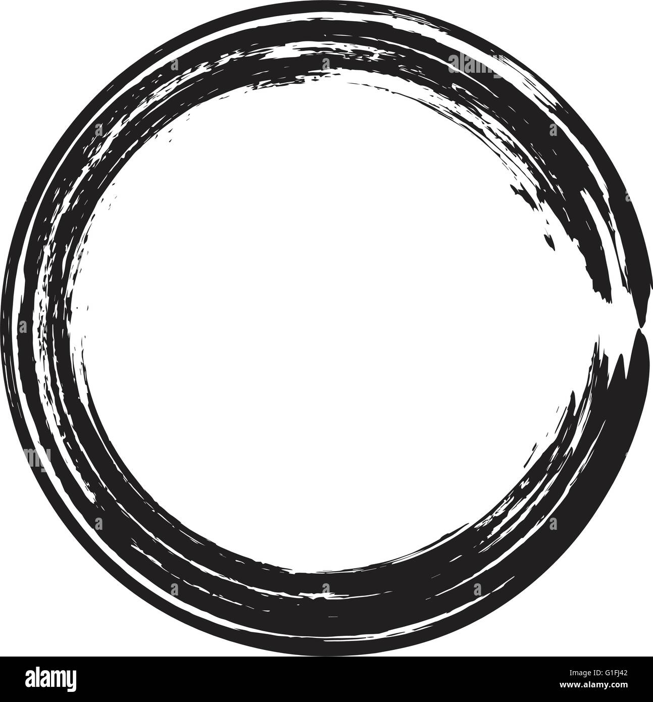 circle shape vector black grunge background Stock Vector Image & Art ...