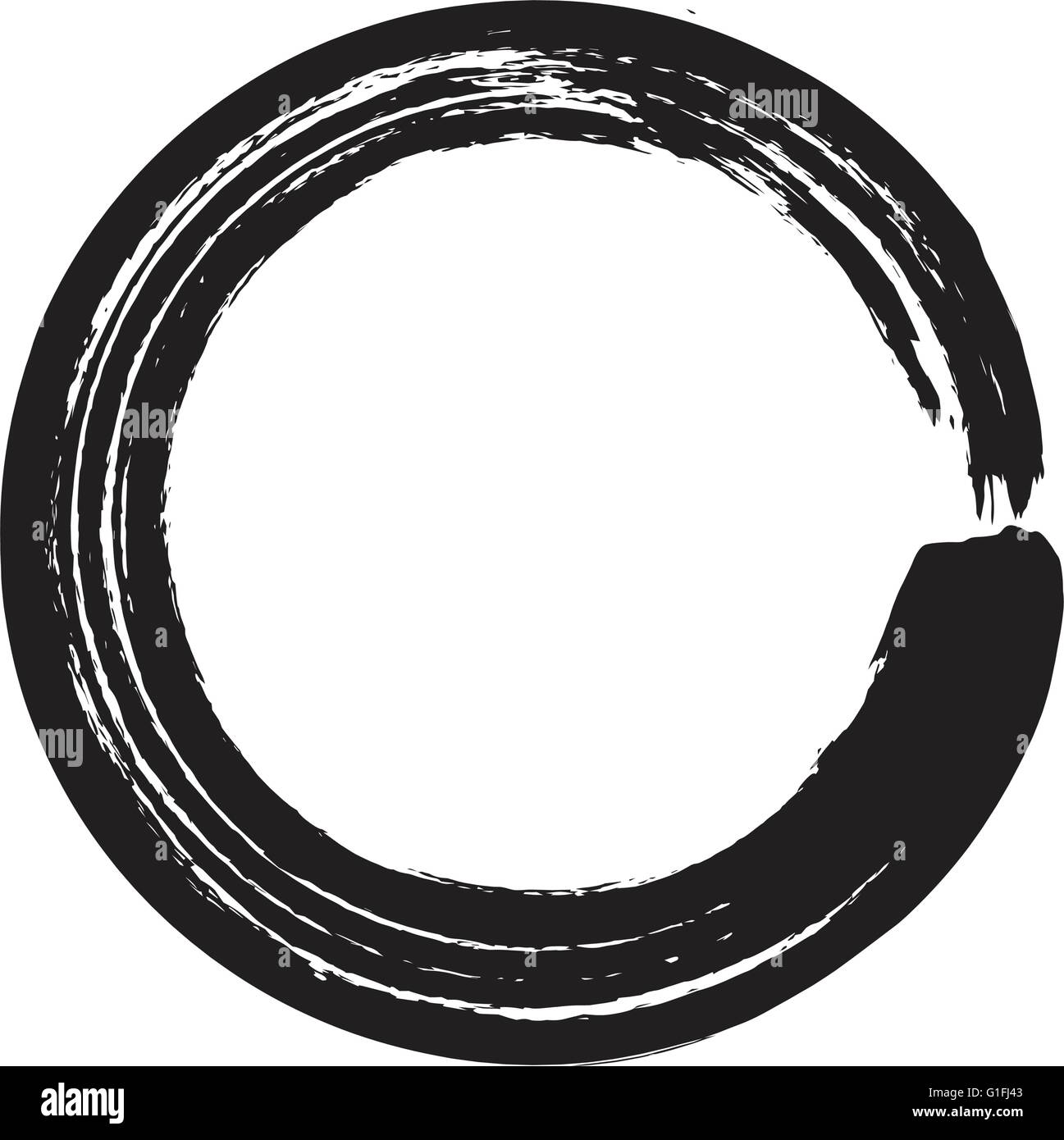 circle shape vector black grunge background Stock Vector Image & Art ...