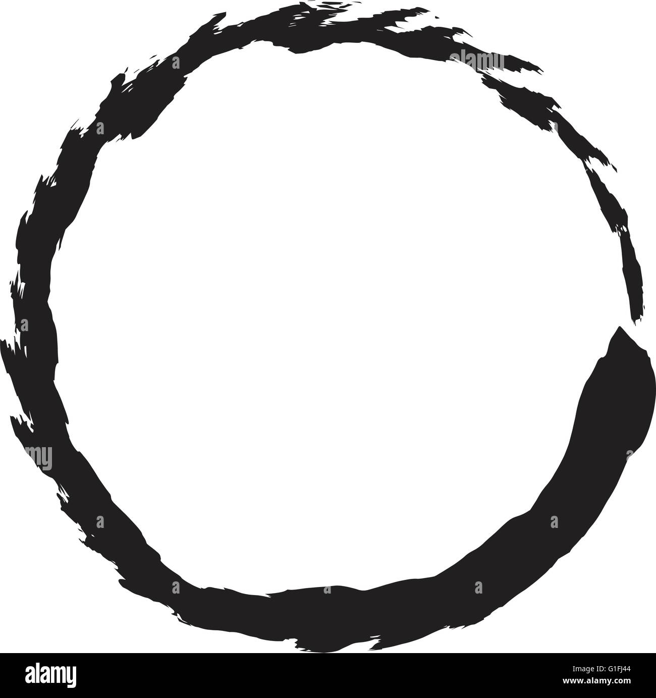 circle shape vector black grunge background Stock Vector Image & Art ...