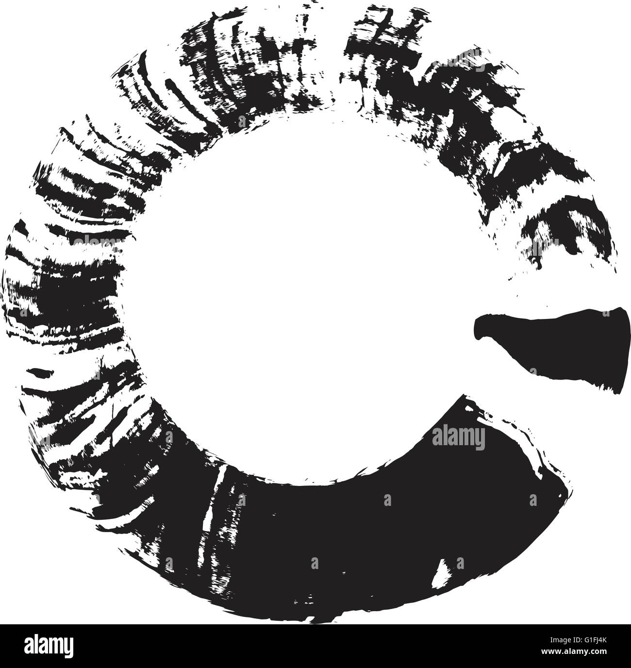 circle shape vector black grunge background Stock Vector Image & Art ...