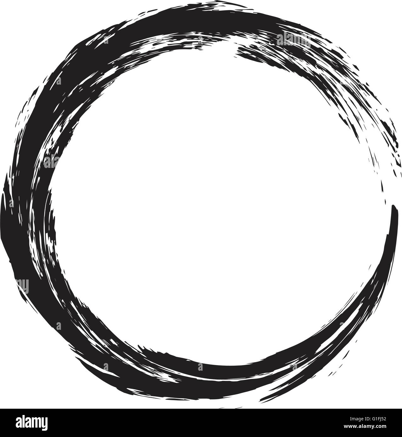 circle shape vector black grunge background Stock Vector Image & Art ...