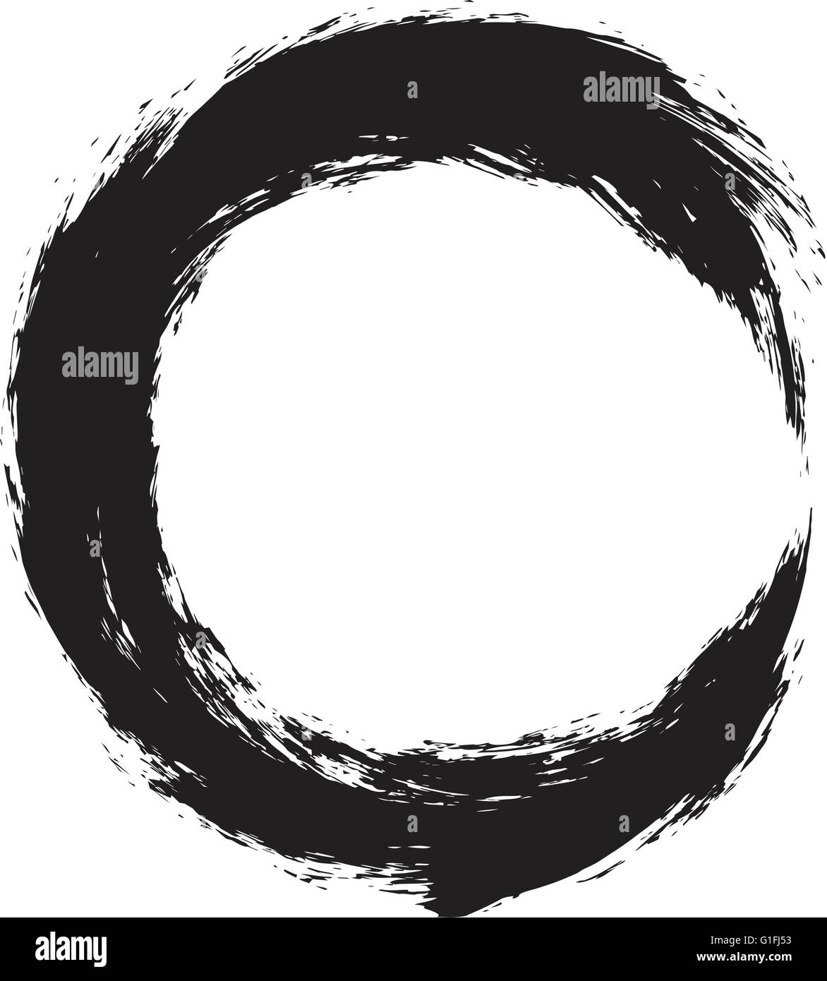 circle shape vector black grunge background Stock Vector Image & Art ...