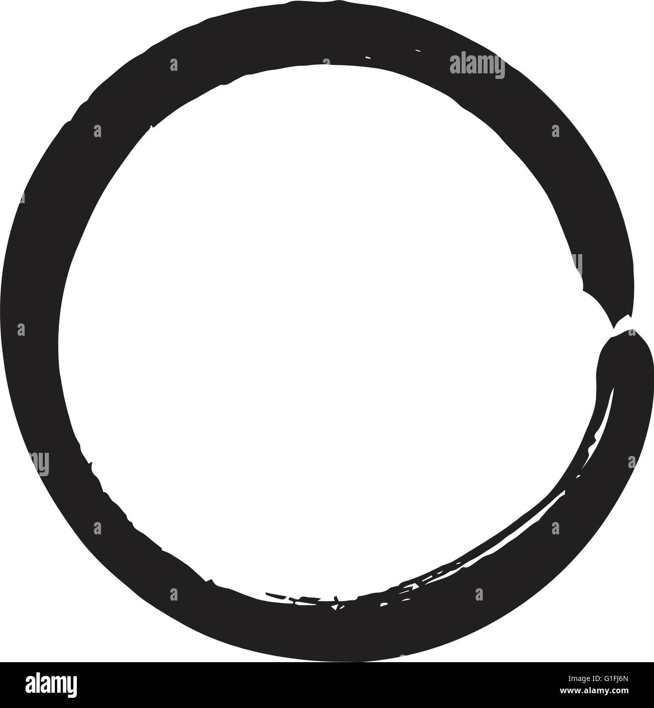 circle shape vector black grunge background Stock Vector Image & Art ...