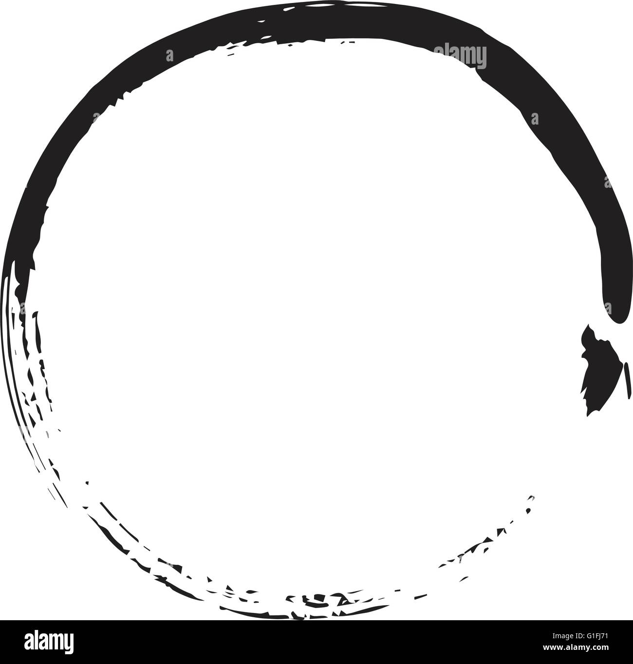 circle shape vector black grunge background Stock Vector Image & Art ...