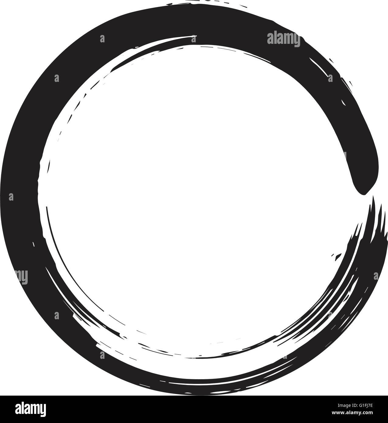circle shape vector black grunge background Stock Vector Image & Art ...