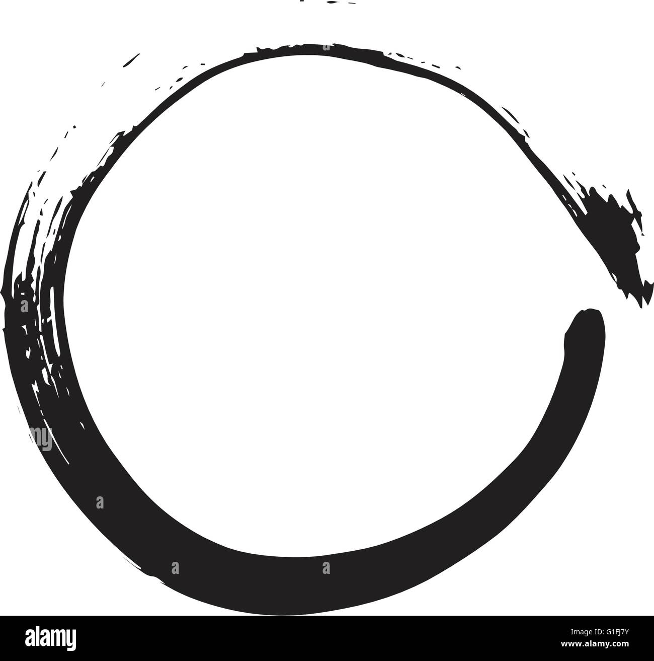 circle shape vector black grunge background Stock Vector Image & Art ...