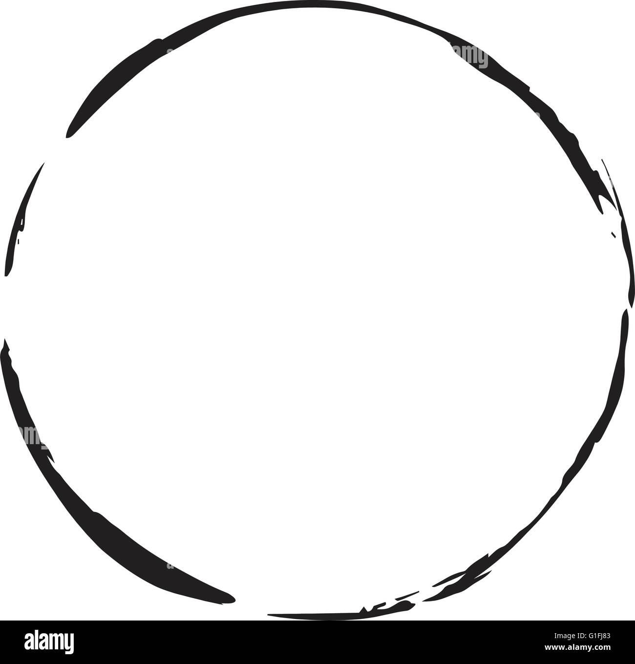 circle shape vector black grunge background Stock Vector Image & Art ...