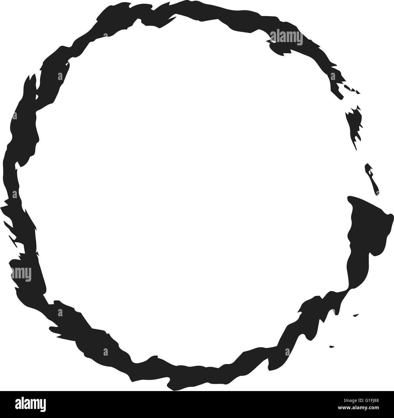 circle shape vector black grunge background Stock Vector Image & Art ...