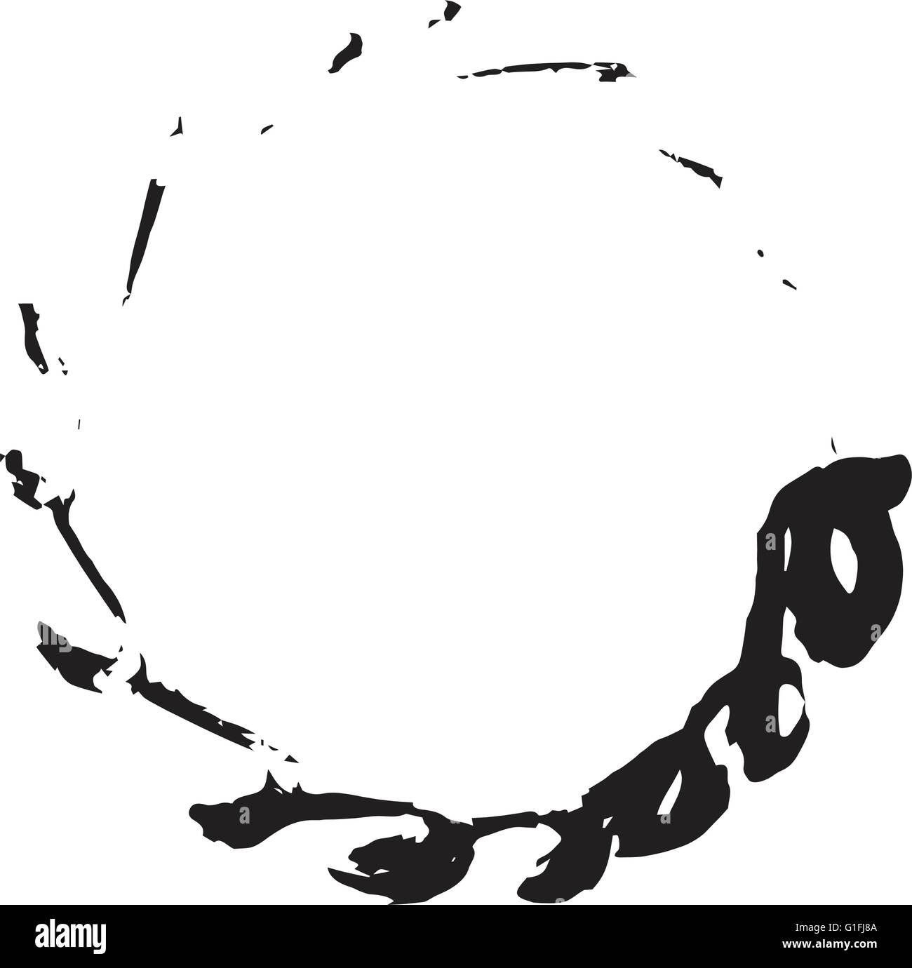 circle shape vector black grunge background Stock Vector Image & Art ...