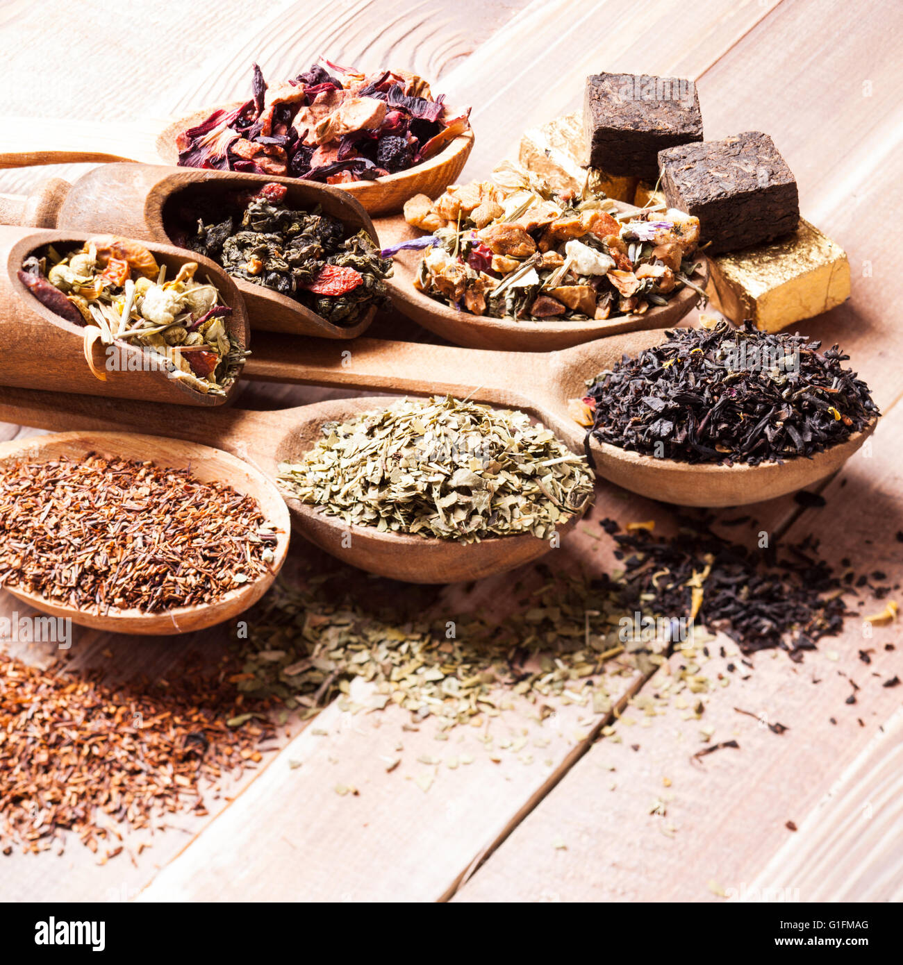 Various of tea Stock Photo - Alamy