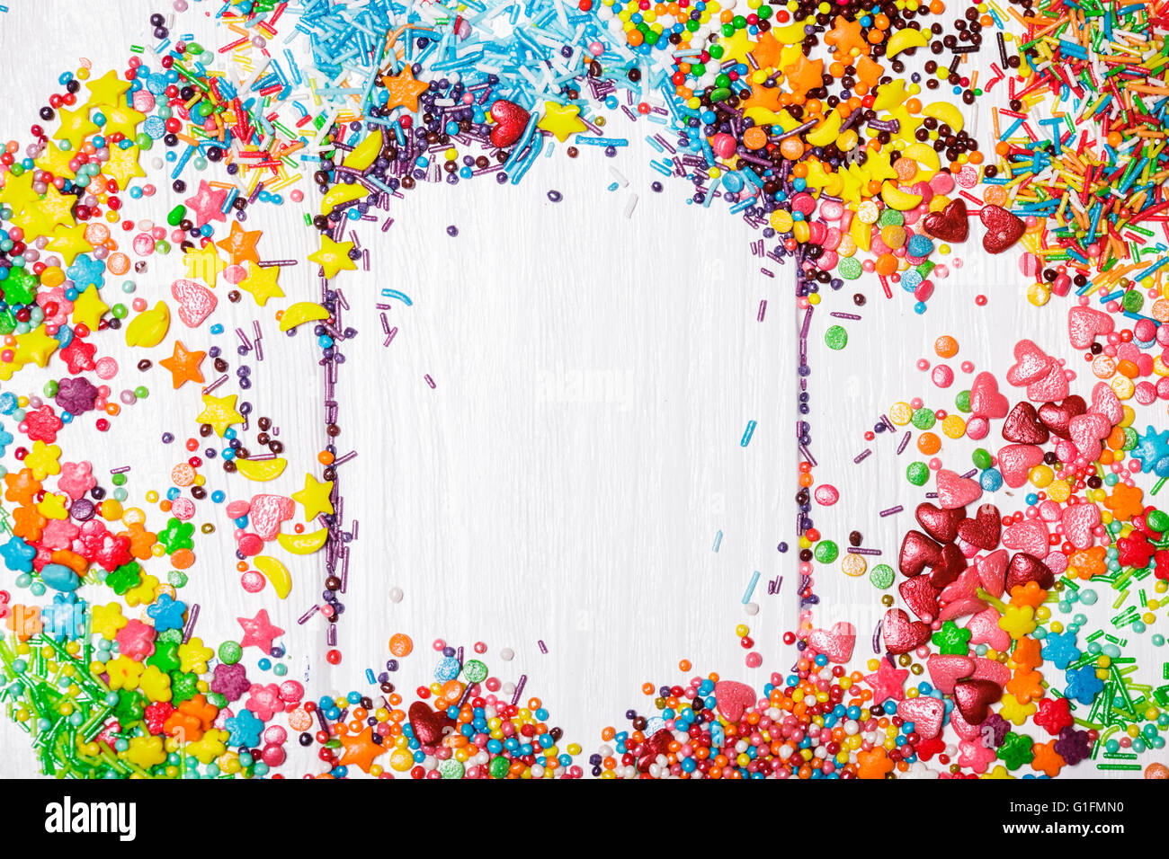 The color sprinkles Stock Photo - Alamy