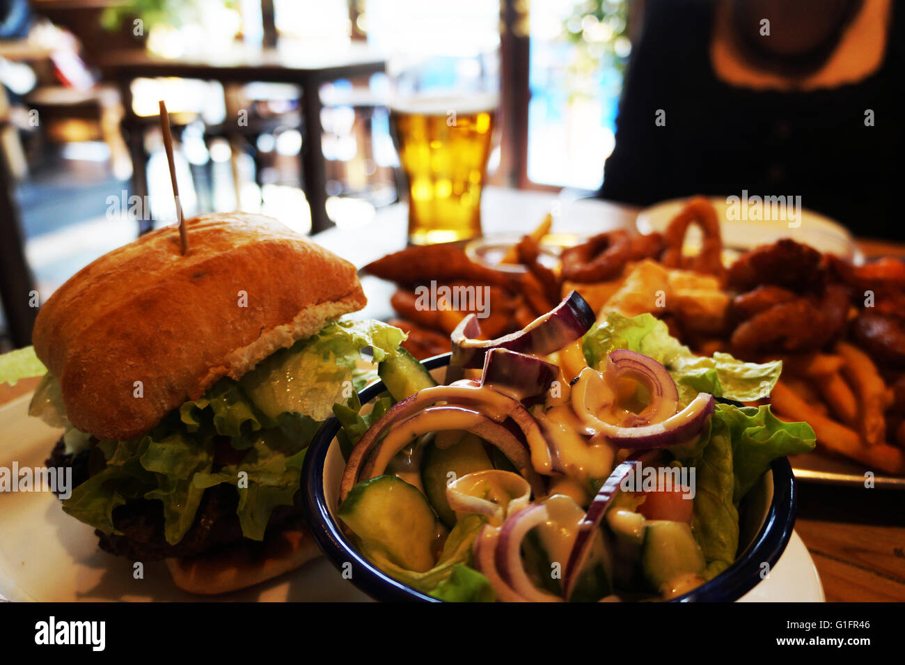 Food in Dublin Stock Photo - Alamy