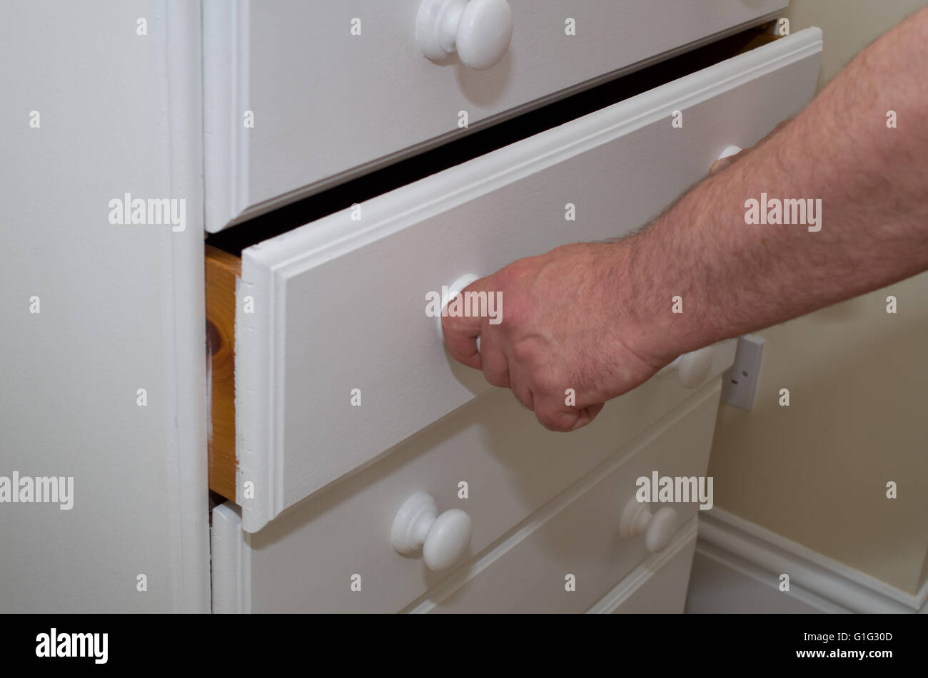 opening drawer Stock Photo 104230461 Alamy
