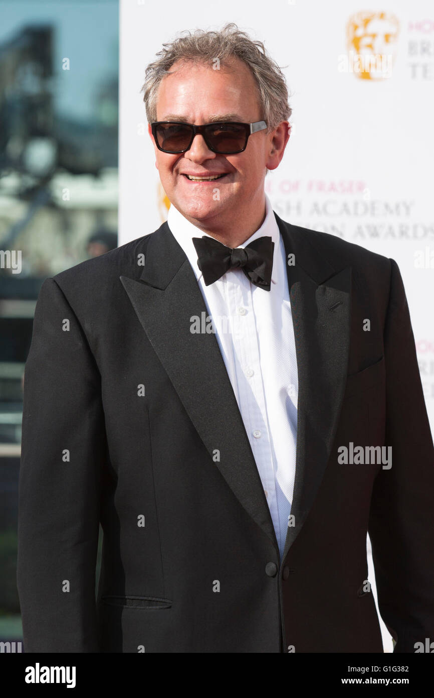 London, UK. 8 May 2016. Actor Hugh Bonneville. Red carpet  celebrity arrivals for the House Of Fraser British Academy Television Awards at the Royal Festival Hall. Stock Photo