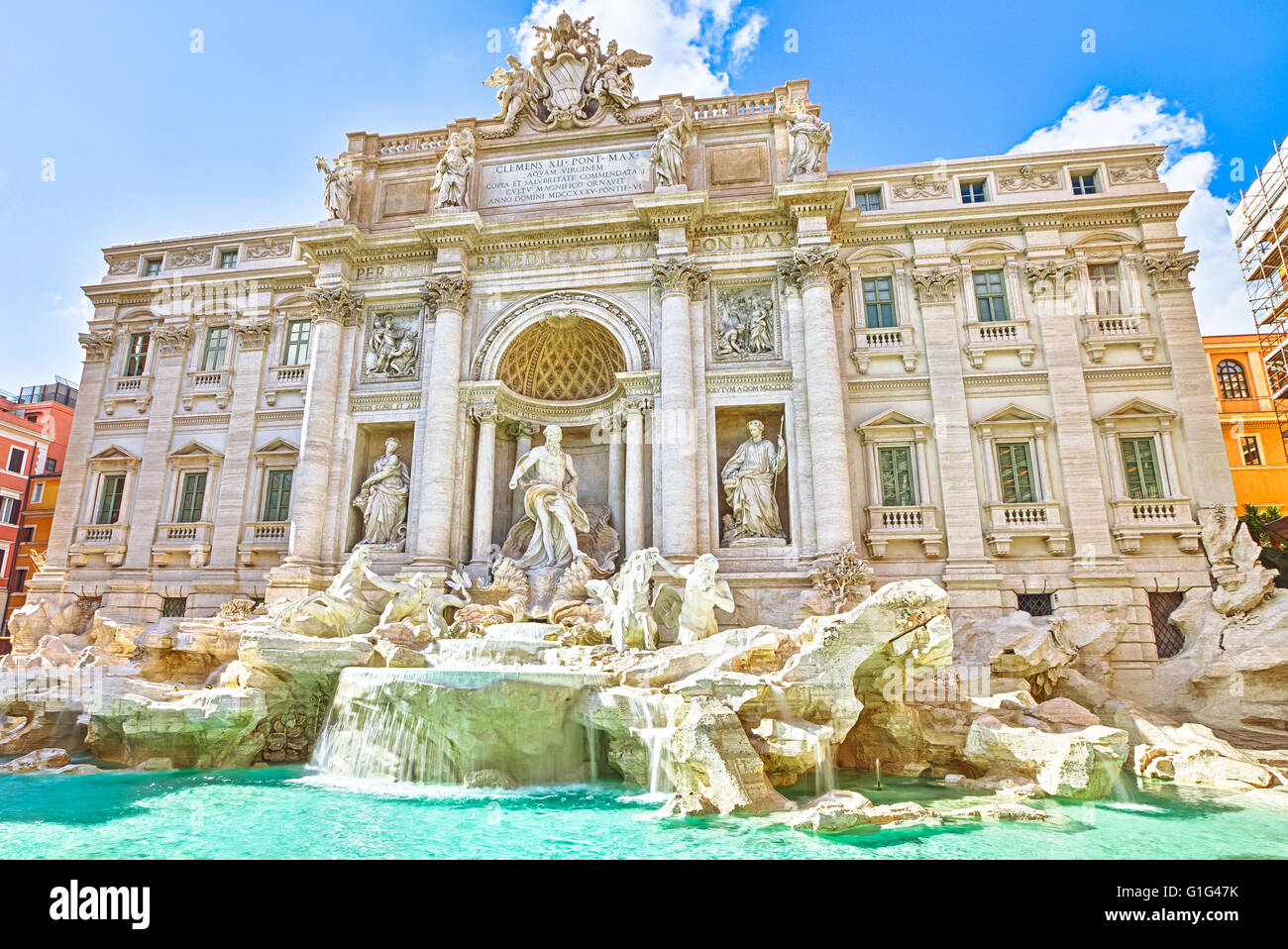 Fontana di Trevi Stock Photo