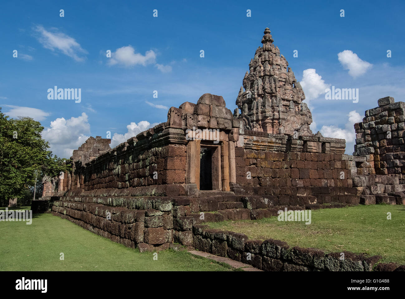 Phanom Rung Temple in  Buriram,Thailand, Stock Photo