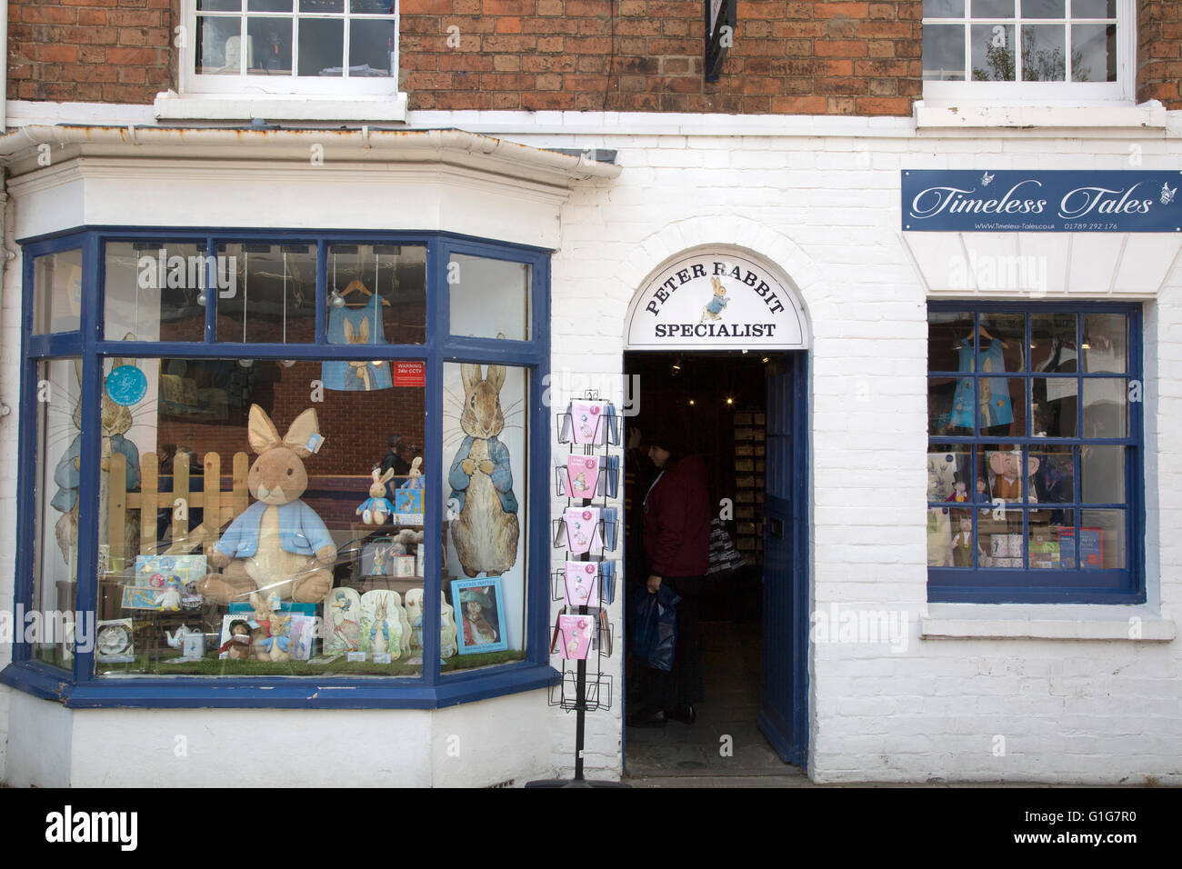 Timeless Tales, Henley Street, Stratford Upon Avon, England, UK Stock Photo