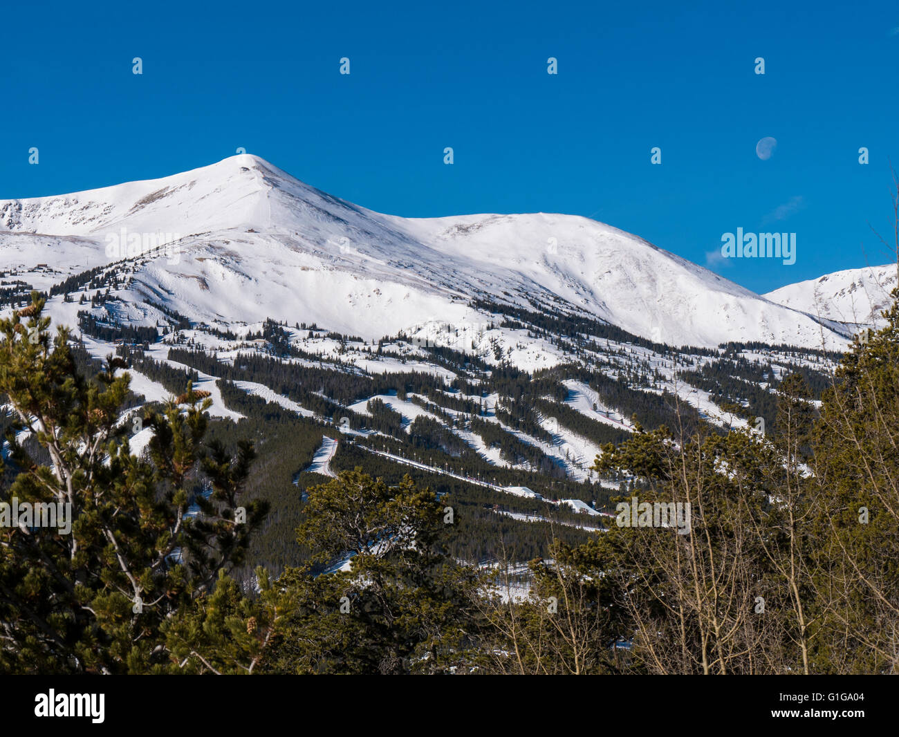 Breckenridge colorado ski resort hi-res stock photography and images