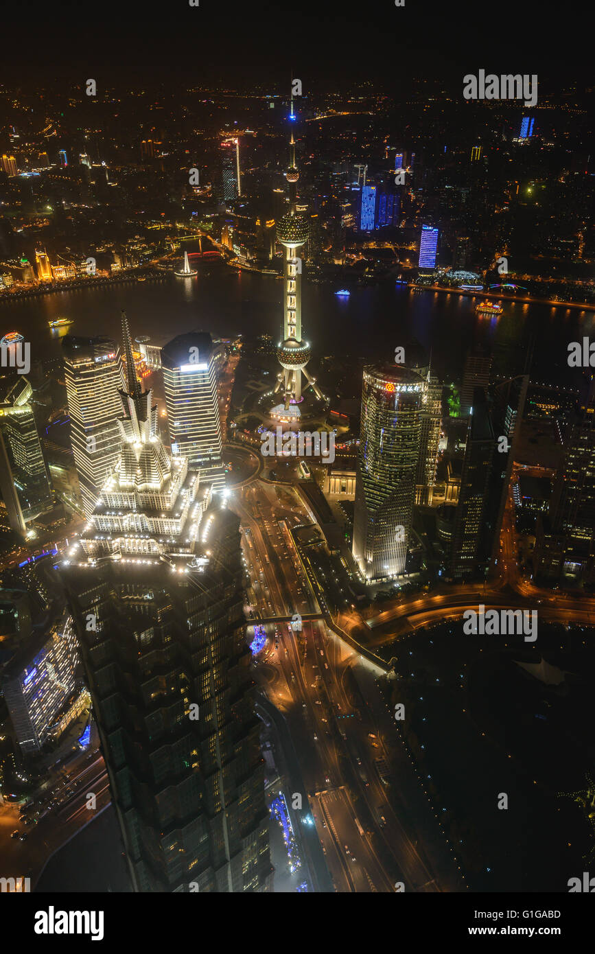 Shanghai city view hi-res stock photography and images - Alamy