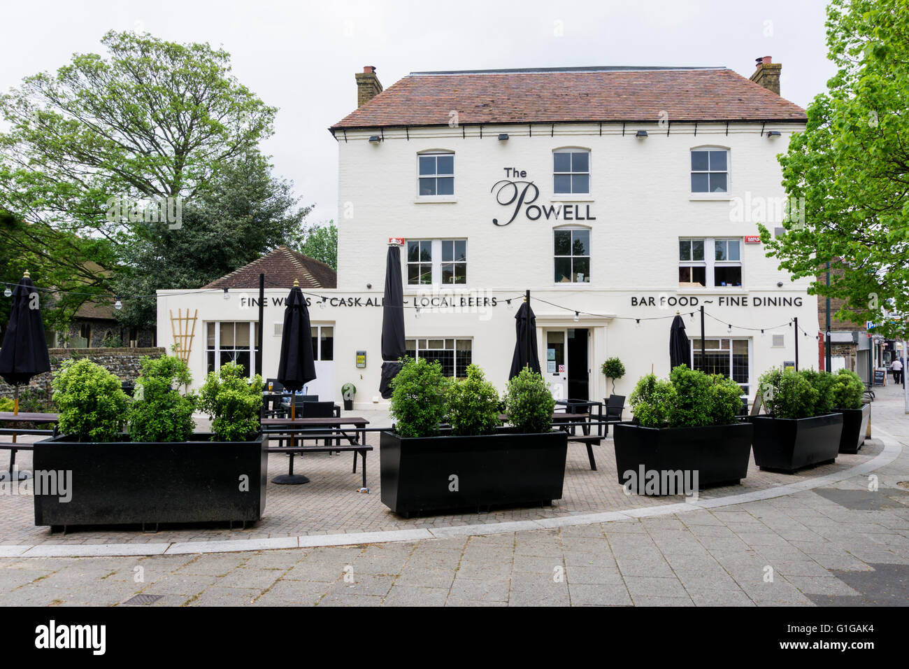 The Powell public house in Birchington, Kent Stock Photo Alamy