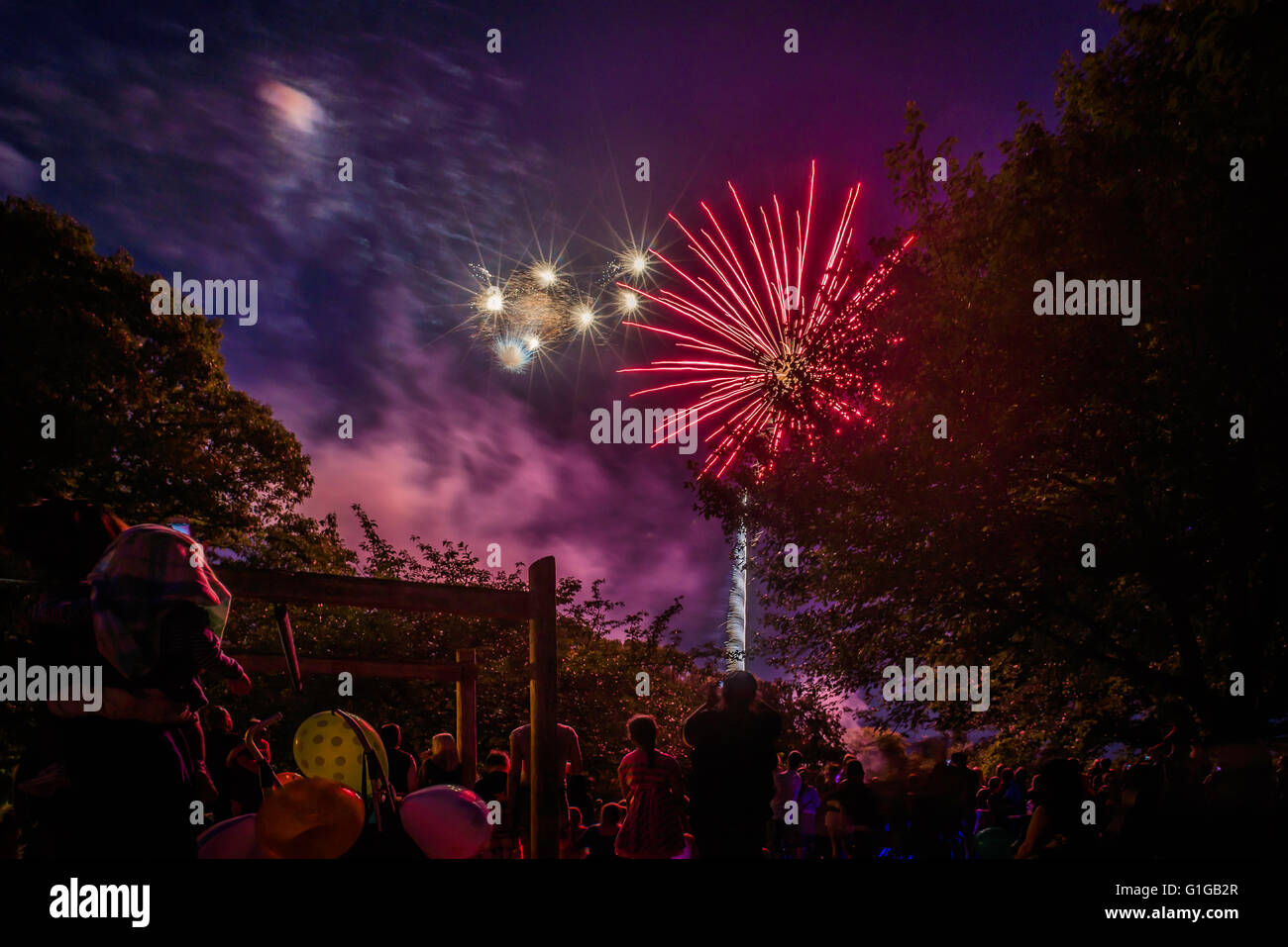 Longs Park 4th of July holiday celebration Stock Photo Alamy