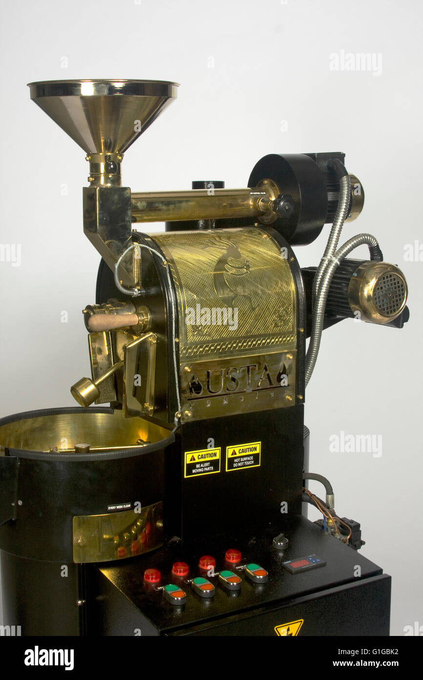 Usta Industrial Coffee Roasting Machine Stock Photo Alamy