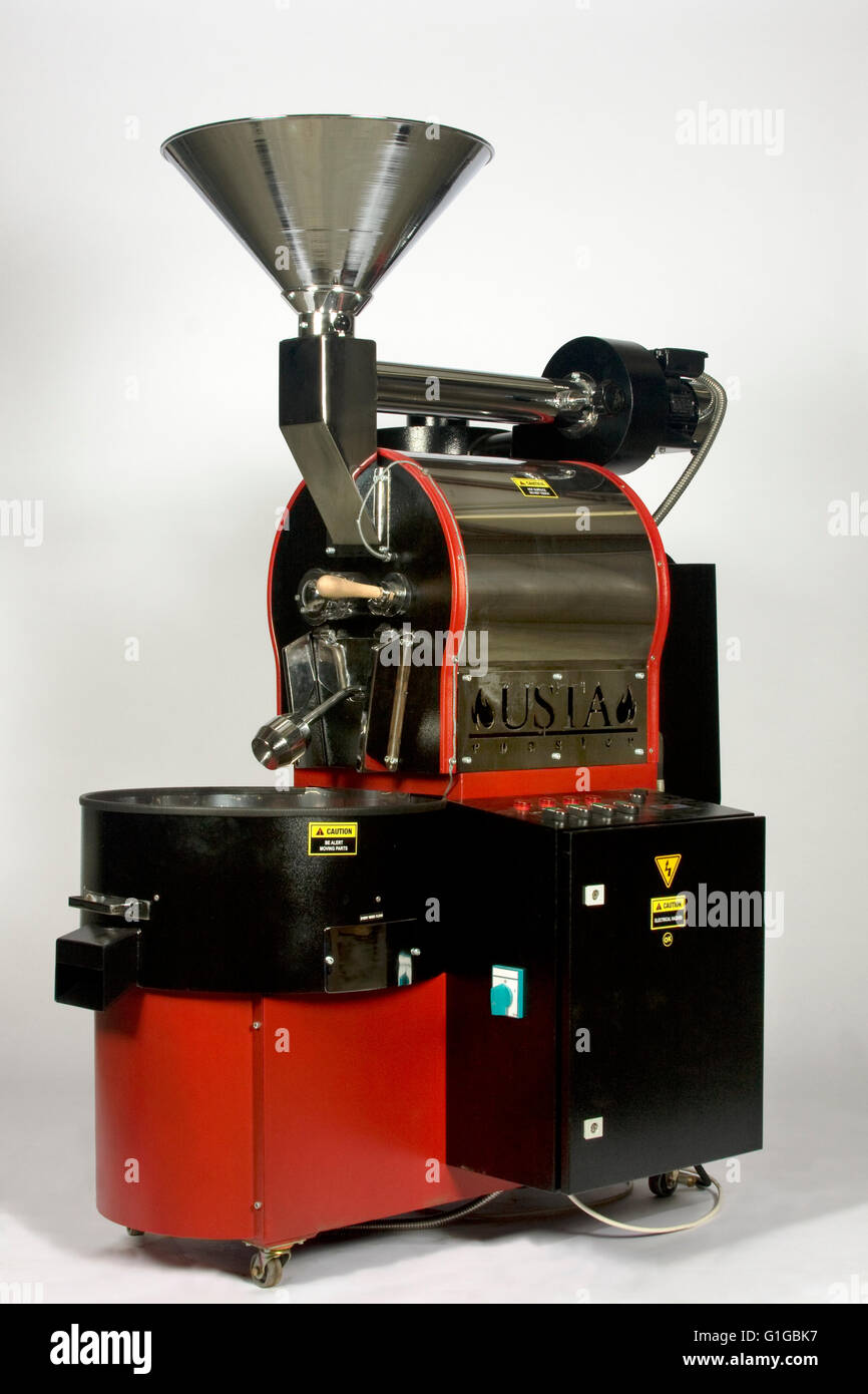 Usta Industrial Coffee Roasting Machine Stock Photo Alamy