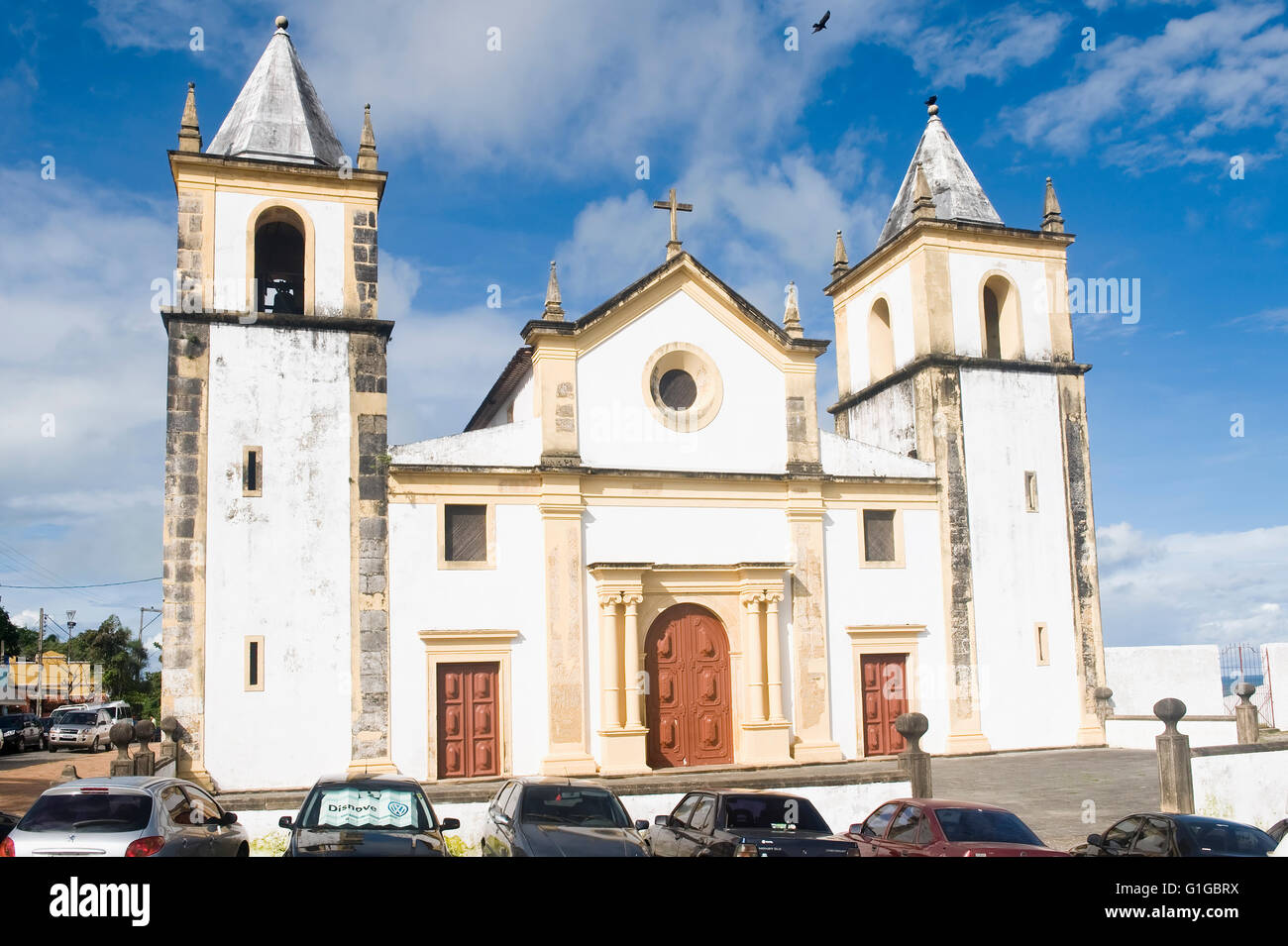 Cathedral Alto da Sé, Olinda, Pernambuco state, Brazil, UNESCO World Heritage Site Stock Photo