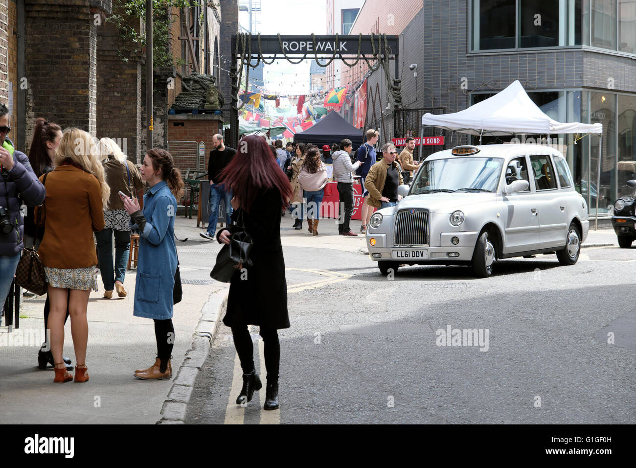 Artisan ROPEWALK street food market under the railway arches Maltby