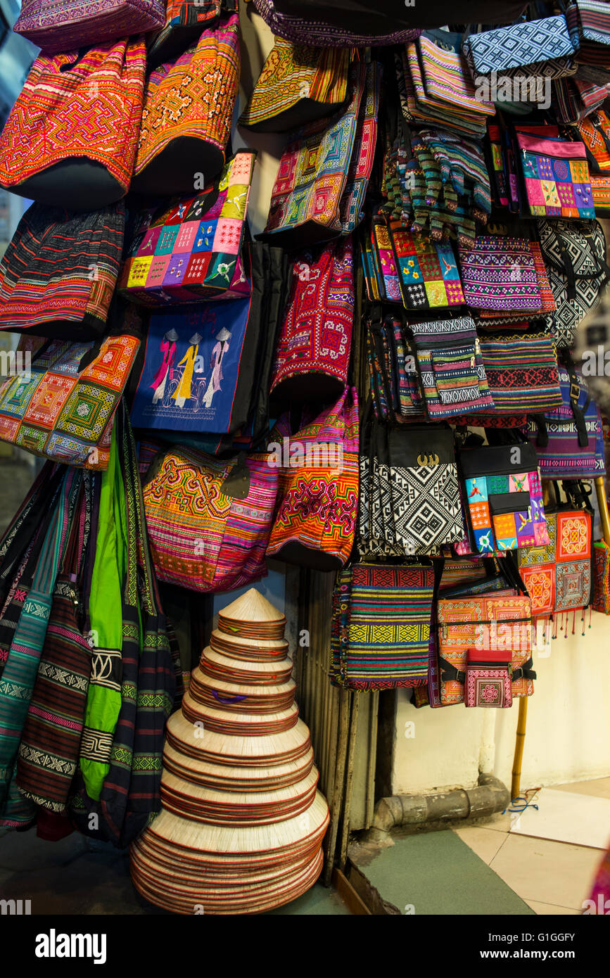 Souvenir shop, old quarter, Hanoi Stock Photo Alamy
