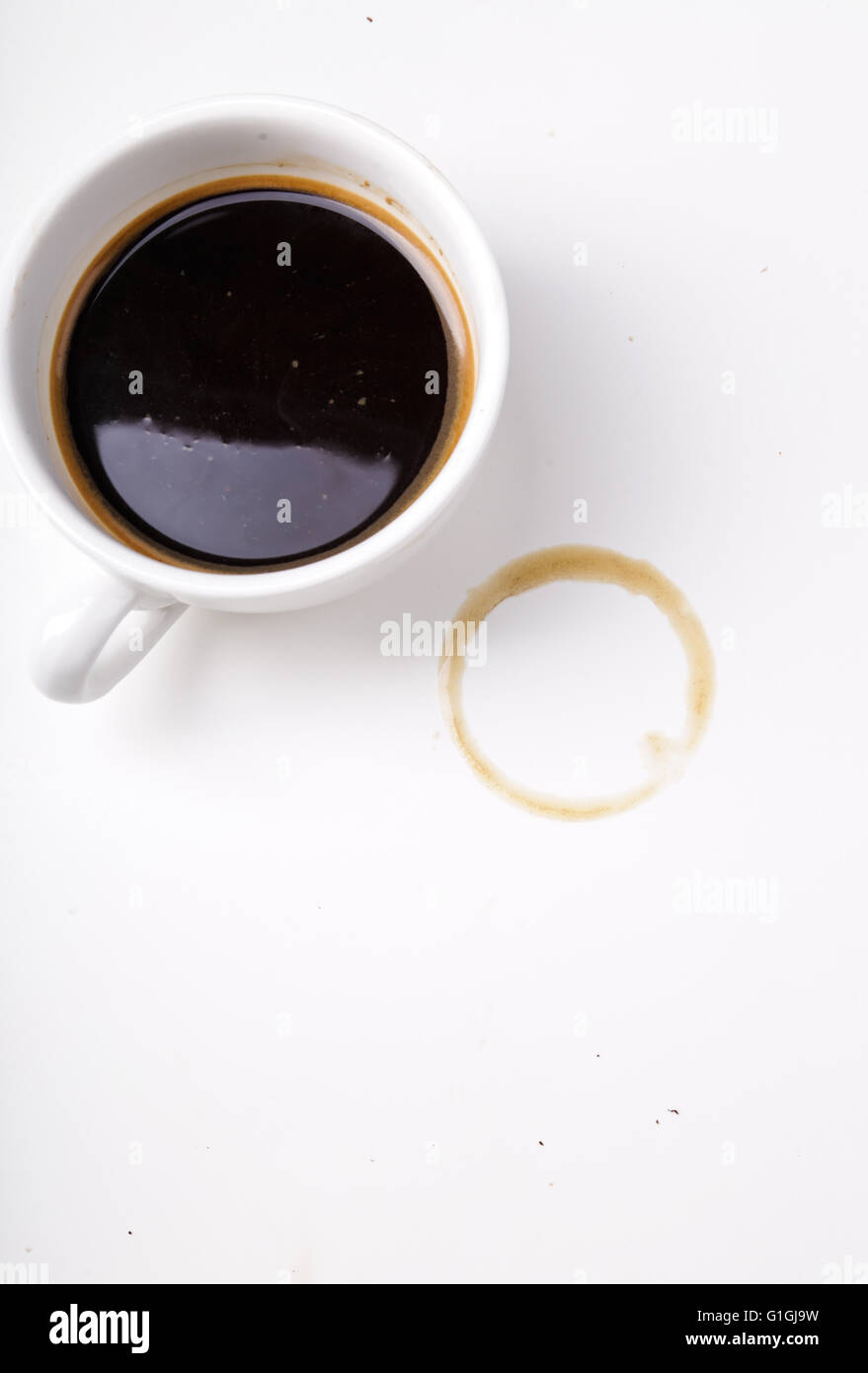 Coffee spots Stock Photo Alamy