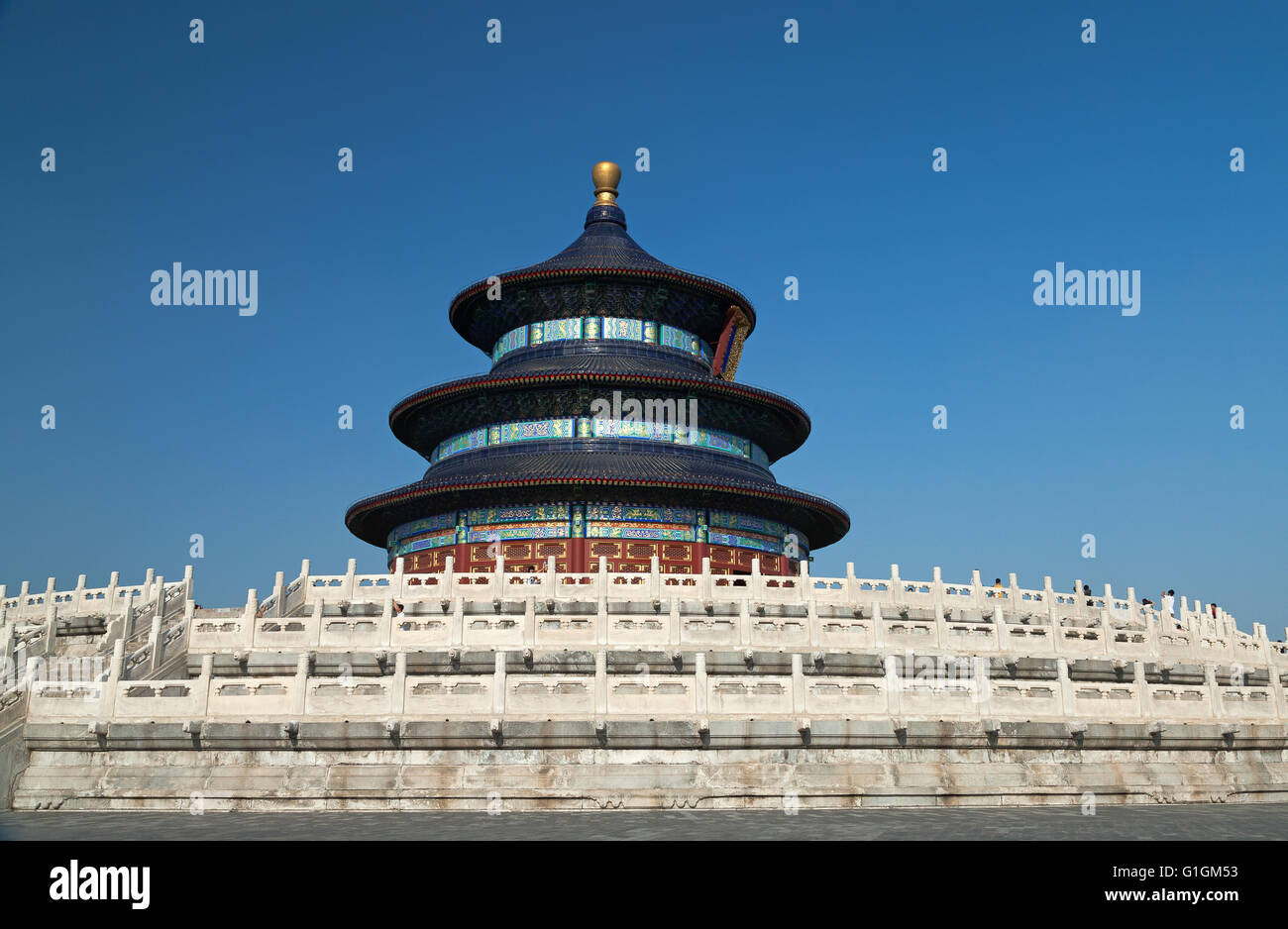 Famous Hall of Prayer for Good Harvest, Temple of Heaven Stock Photo ...