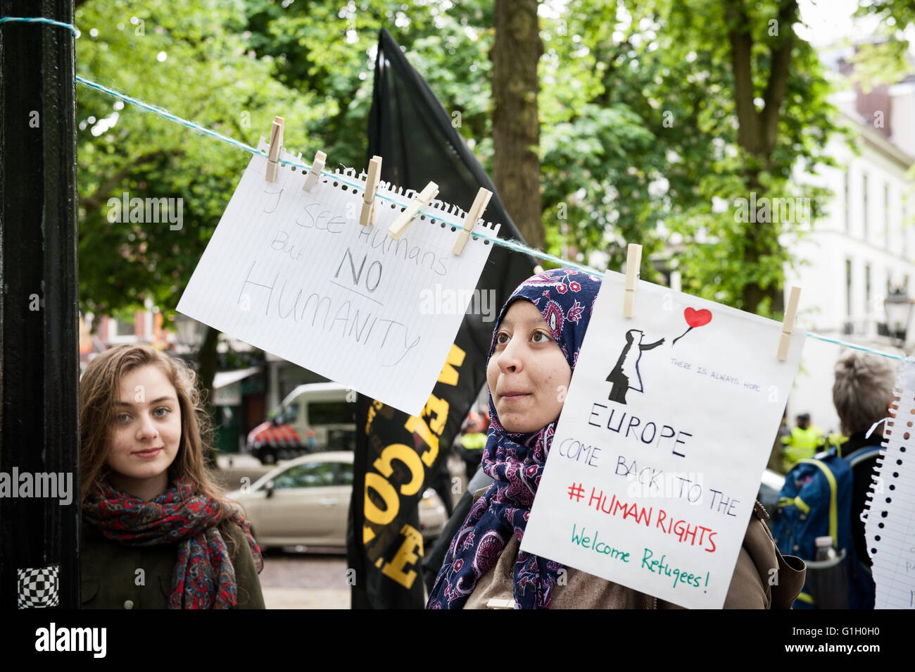 The Hague, The Netherlands. 14th May, 2016. On May 14th, citizens