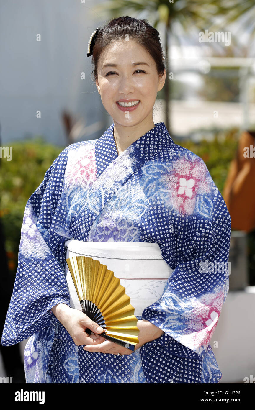 Mariko Tsutsui at the 'Harmonium/Fuchi ni tatsu' photocall during the