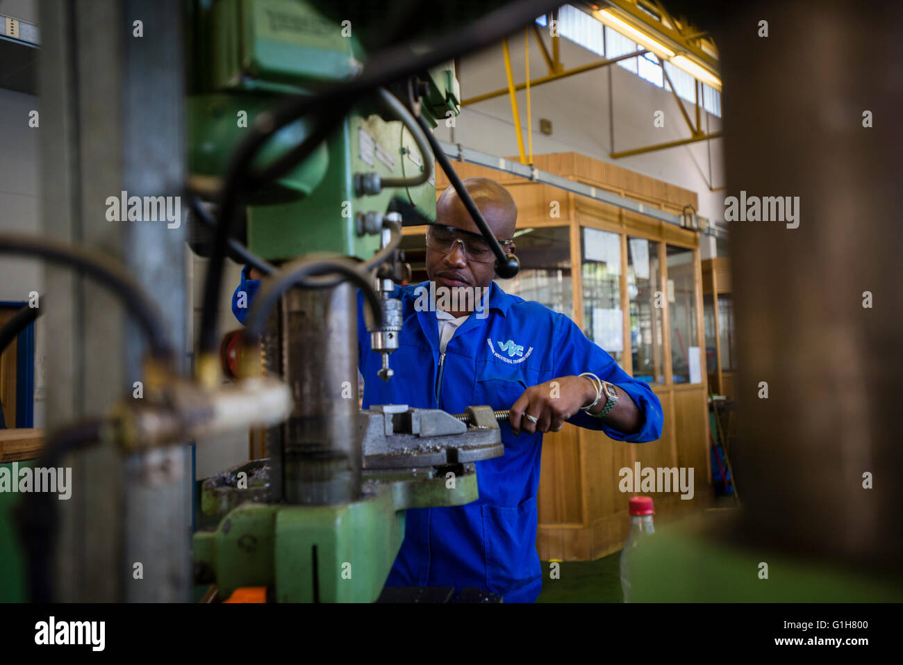 Fitting and Turning Trade of the Windhoek Vocational Training Centre