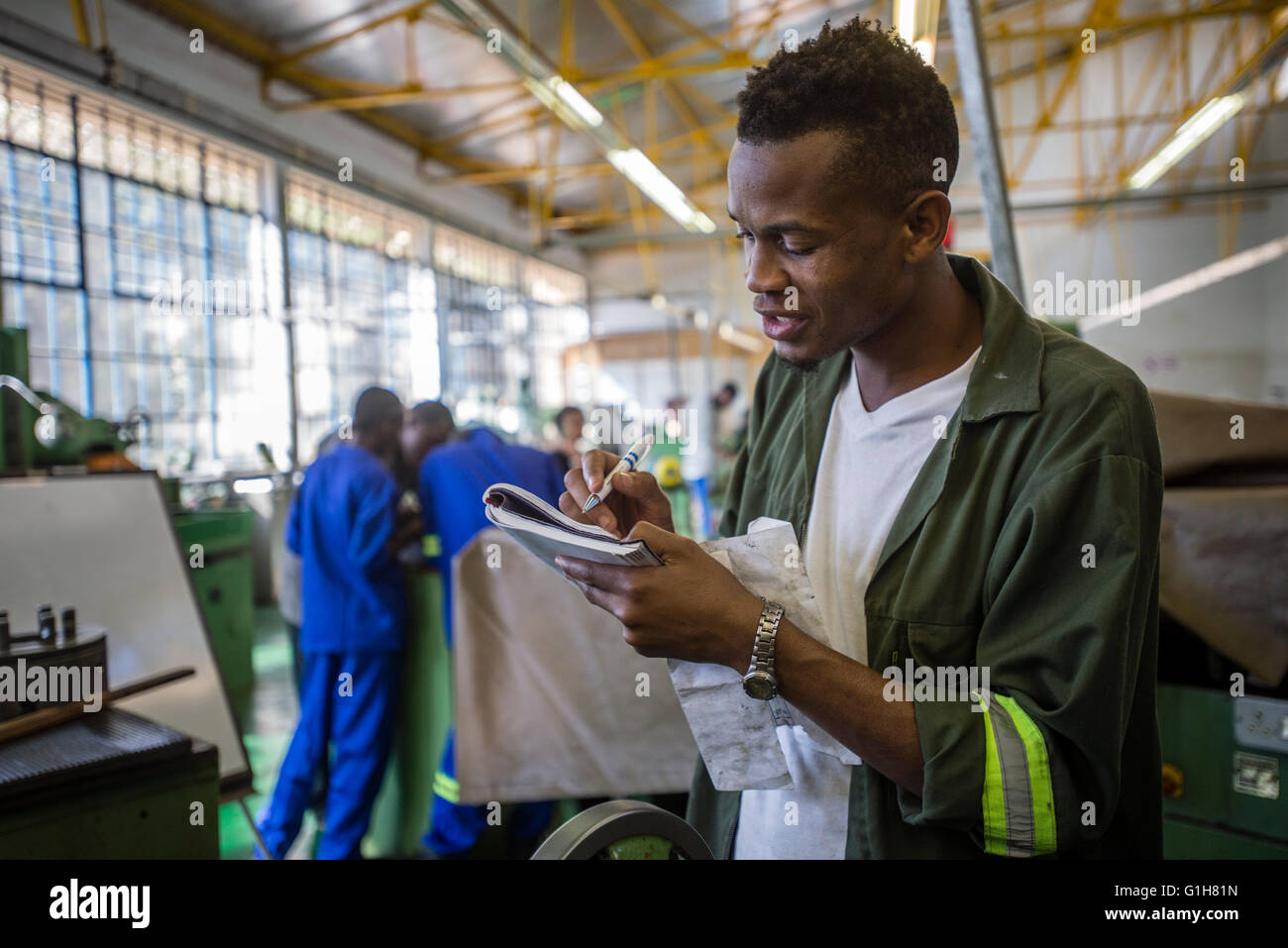 Fitting and Turning Trade of the Windhoek Vocational Training Centre