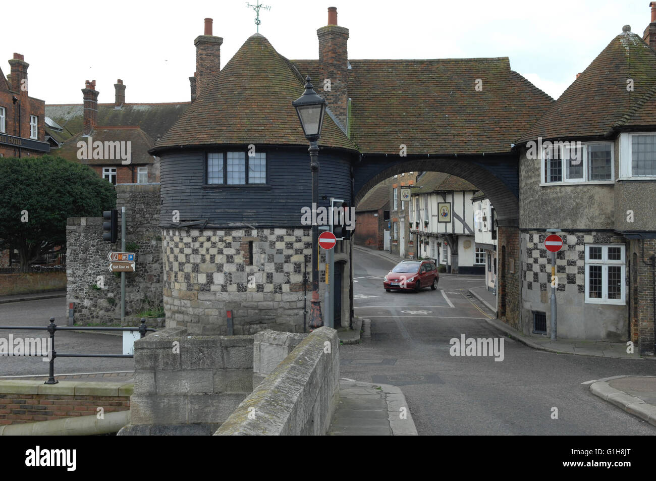 Sandwich toll bridge, Sandwich Kent Stock Photo Alamy