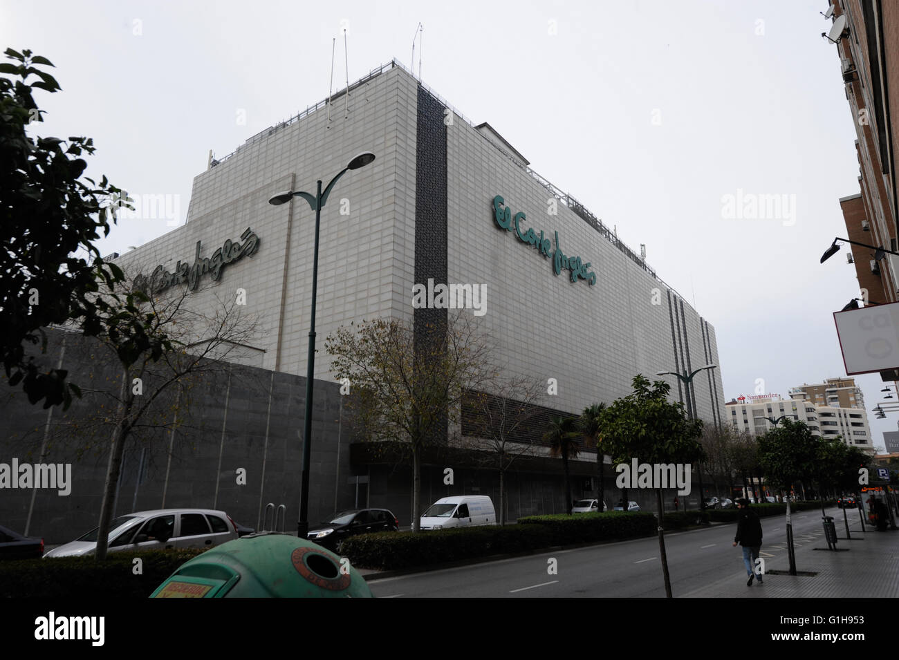 department store, el Corte Ingles, Malaga Stock Photo